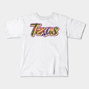 Texas Sunset Kids T-Shirt